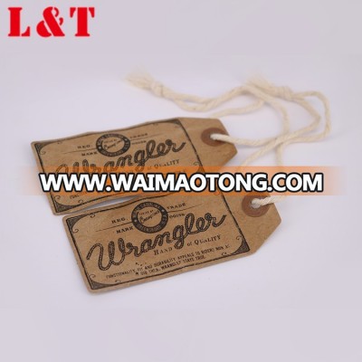 Custom Kraft Paper Hole Punch Hang Tags